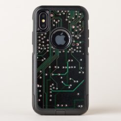 Electronic Circuit Board OtterBox Commuter iPhone X Case