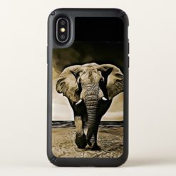 Elephant Dark and Mystical  Cell Phone Case