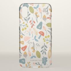 Fall Botanical iPhone X Case