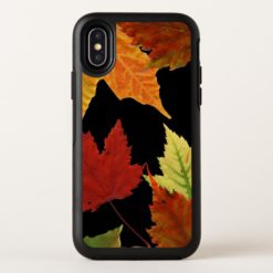 Fall Colors Autumn Leaves OtterBox Symmetry iPhone X Case