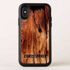 Faux Weathered Wood OtterBox Symmetry iPhone X?