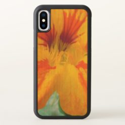 Fiery Tones Nasturtium iPhone X Case