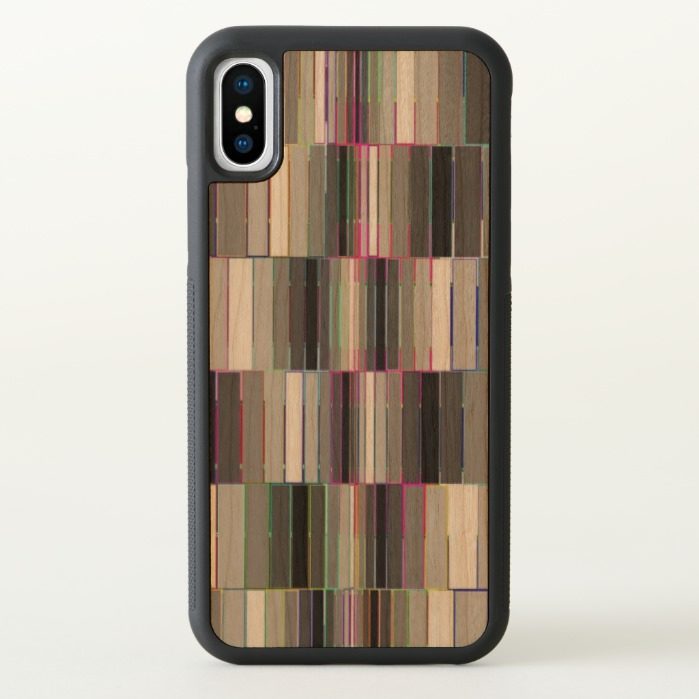 Fine Threads in Bright Colors iPhone X Case