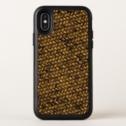 Fine Woven Basketry OtterBox Symmetry iPhone X Case