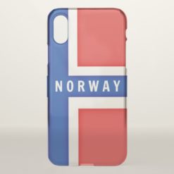 Flag of Norway iPhone X Case