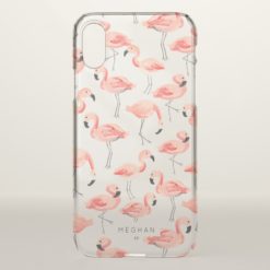 Flamingo Party iPhone X Case