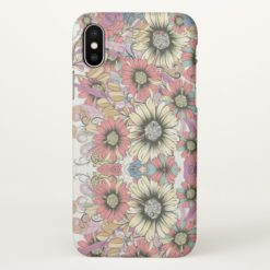 Floral Custom iPhone X Matte Case