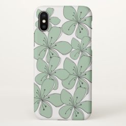 Floral  iPhone X Matte Case