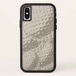 For Him Modern Graphic Golf ball iPhone iPhone X Case