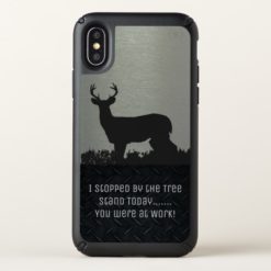 Funny Deer Hunting Tree Stand Men's Case