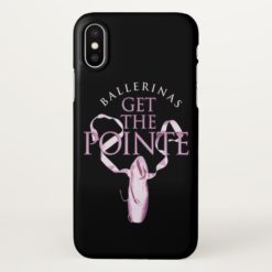 Get The Pointe iPhone X Case