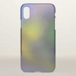 Glass Distort (11 of 12) (Yellow) iPhone X Case
