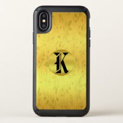 Gold Gloral iPhone X Caseith Drop Protection?