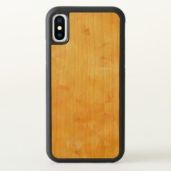 Golden Yellow Crystal Facets iPhone X Case