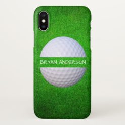 Golf Ball iPhone X Case