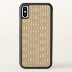 Greige - Grey and Beige Decor iPhone X Case