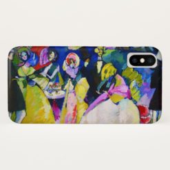 Group in Crinolines by Wassily Kandinsky iPhone X Case