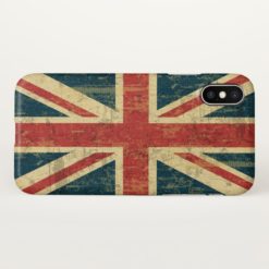 Grungy Union Jack iPhone X Case