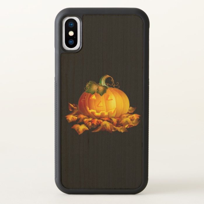 Halloween Jack-o-Lantern iPhone X Case