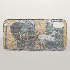 Horse And Carriage Apple iPhone X Clear Case