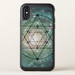 Intergalactic Geometric | Cool Personalized Name Speck iPhone X Case