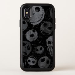 Jack Skellington Pattern OtterBox Symmetry iPhone X Case
