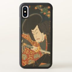 Japanese actor (#7) (Vintage Japanese print) iPhone X Case