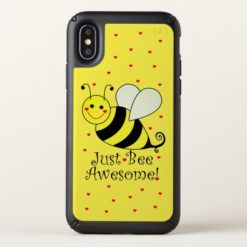Just Bee Awesome Yellow Bumble Bee Speck iPhone X Case