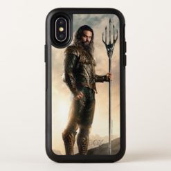 Justice League | Aquaman On Battlefield OtterBox Symmetry iPhone X Case