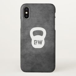 Kettlebell Personal Trainer iPhone X Case