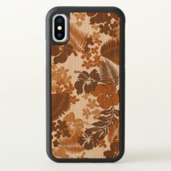 Kona Bay Hawaiian Hibiscus iPhone X Case