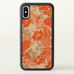 Kona Bay Hawaiian Hibiscus iPhone X Case