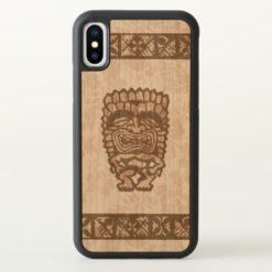 Ku-Tiki Hawaiian Tapa Border iPhone X Case
