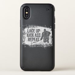 Lace Up. Repeat. (hockey) Speck iPhone X Case