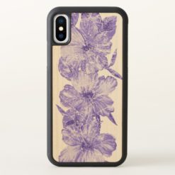 Lanai Distressed Hawaiian Tropical Hibiscus iPhone X Case