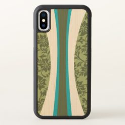 Laniakea Hawaiian Striped Surfboard iPhone X Case