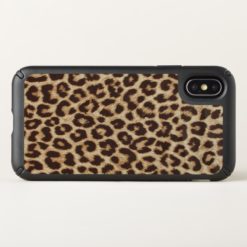 Leopard Print Speck Presidio Apple iPhone X Case