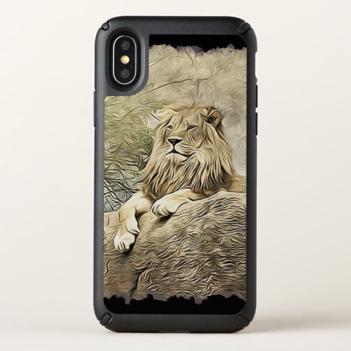 Magestic Lion in the Sun Cell Phone Case