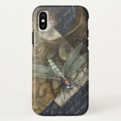 Magical Dragonfly iPhone X Case