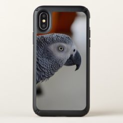 Majestic African Grey Parrot Speck iPhone X Case