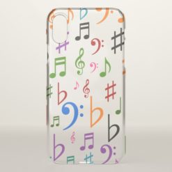 Many Colorful Music Notes and Symbols Phone Case