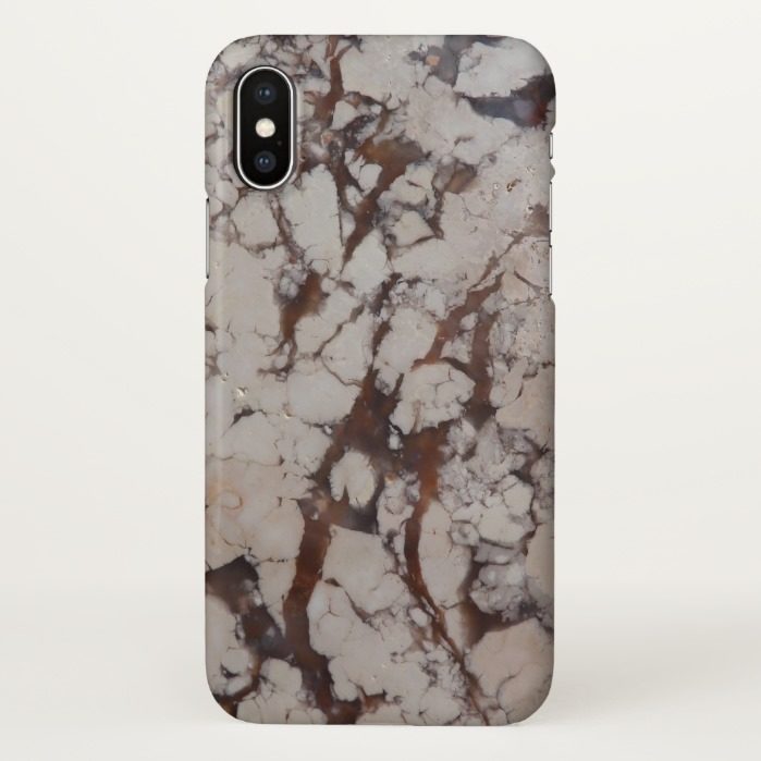 Marble Stone Pattern iPhone X Case