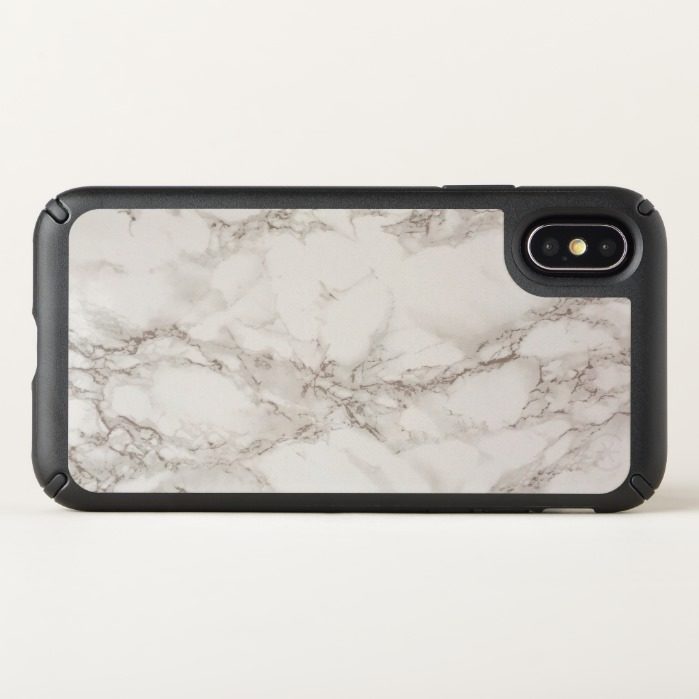 Marble Stone Speck Presidio Apple iPhone X Case