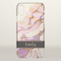 Marble Stone Texture Pattern iPhone X Case