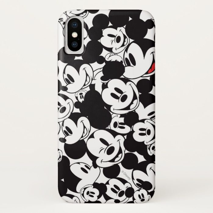 Mickey & Friends | Classic Mickey Pattern iPhone X Case