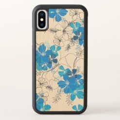 Midnight Garden Hawaiian Surfboard iPhone X Case