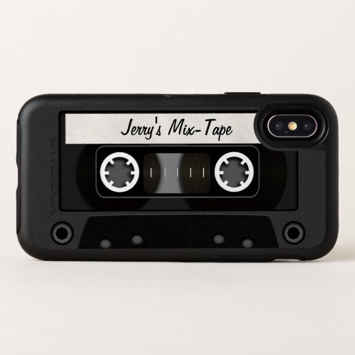 Mix Tape OtterBox Symmetry iPhone X Case