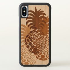 Momona Pineapple Hawaiian Tropical iPhone X Case