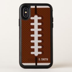 Monogram. All-American Sunday Football. OtterBox Symmetry iPhone X Case