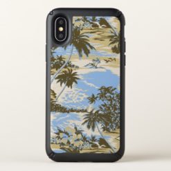 Napili Bay Hawaiian Island Scenic - Blue Speck iPhone X Case
